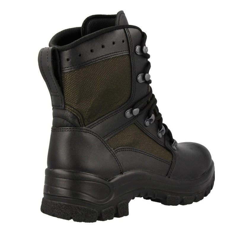 Botas de combate militar alemanas genuinas Botas de cuero Calzado táctico táctico