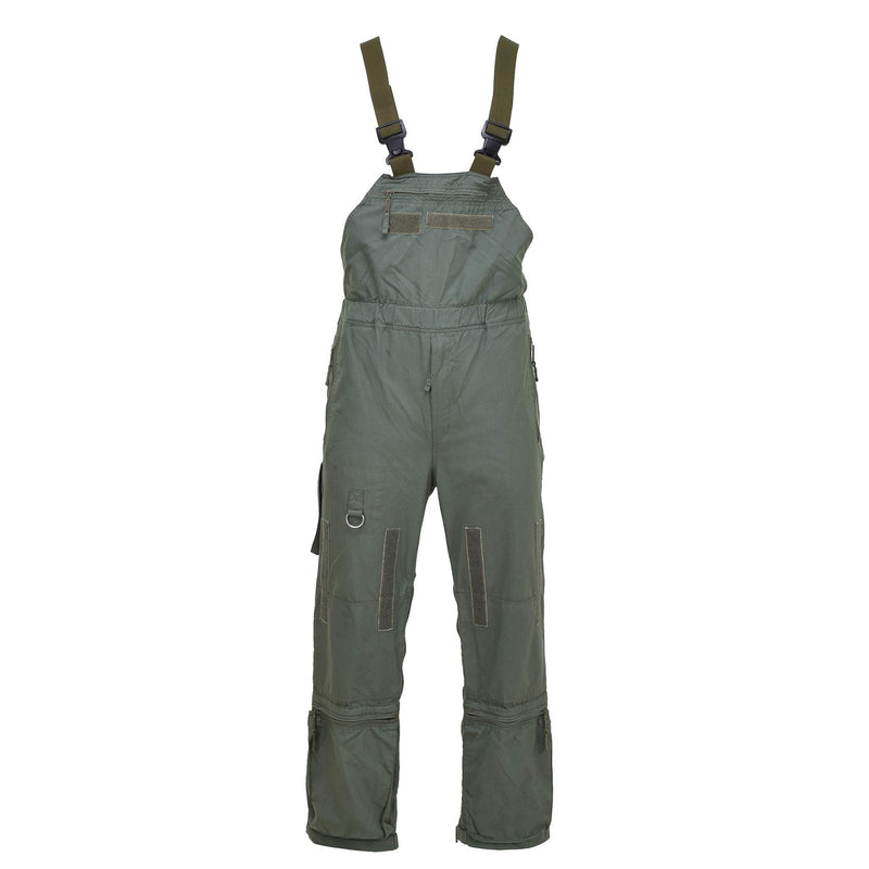 Pantalones de babero checos del ejército checo resistente a las llamas Aramid Military Surwlus pantalones
