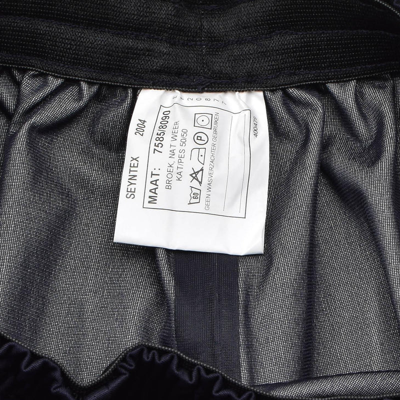 Pantalones de lluvia del ejército holandés genuino gore-tex pantalones de clima húmedo al aire libre