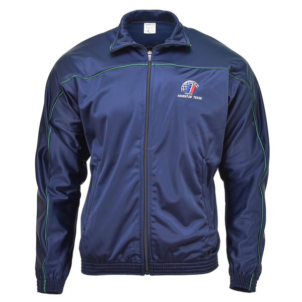 Traje de ropa deportiva de chándal del ejército francés original