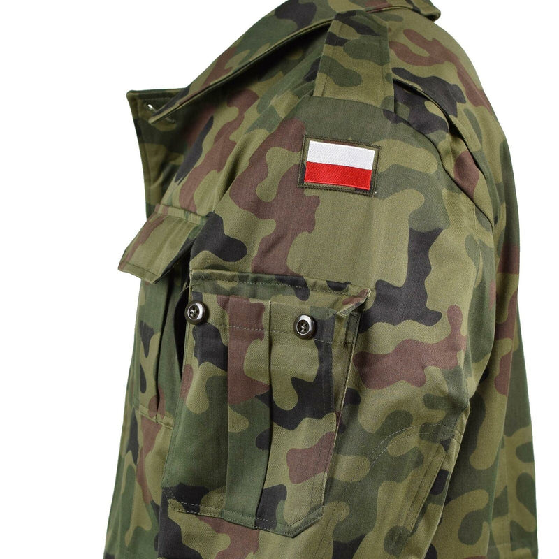 Genuino polaco del ejército polaco parka pantera camufa camufla