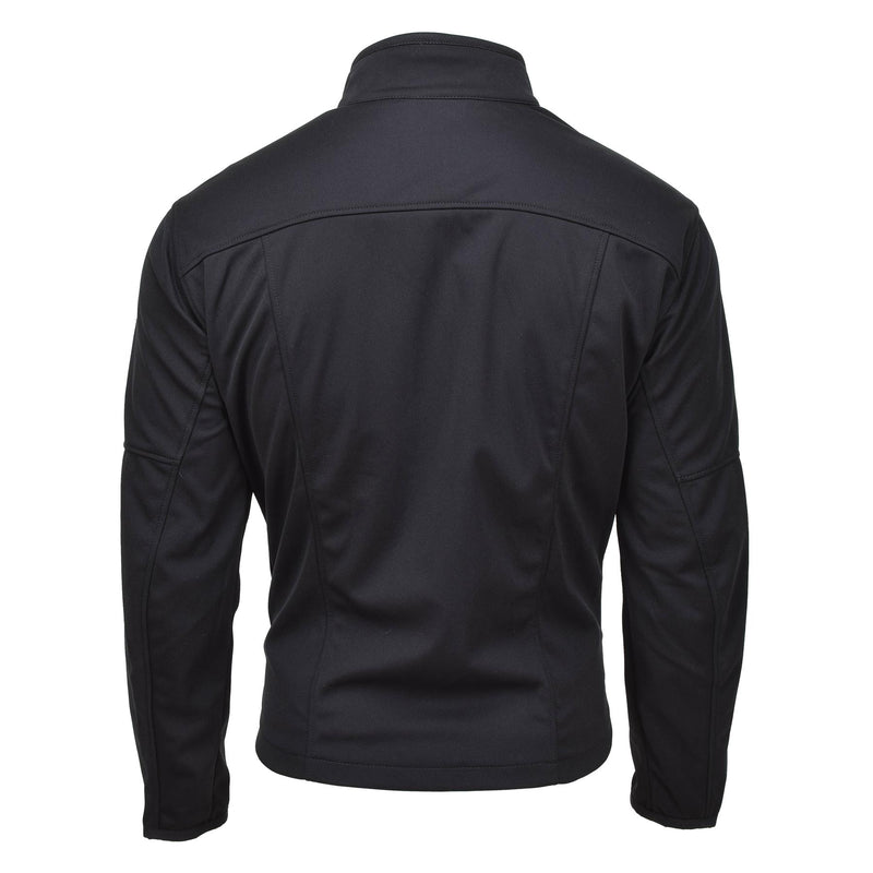 Chaqueta de viento de estilo militar a prueba de viento gore-tex membrana impermeable negro