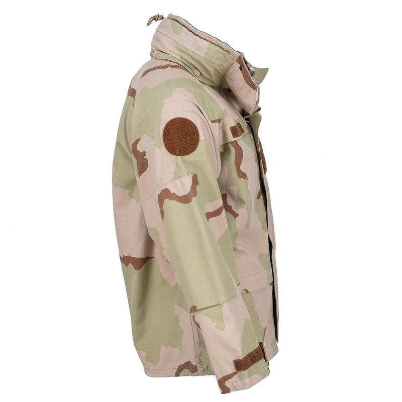 Ejército húngaro del ejército húngaro Combate Combate Camuflage Desierto Imploades impermeables con capucha
