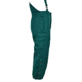 Pantalones con peto térmicos militares austriacos originales con aislamiento para clima frío, verde