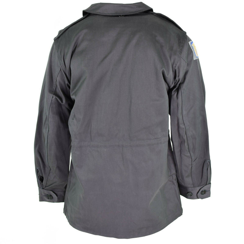 Jacket de combate del ejército danés Genuino M71 Dinamarca Gray Grey Field Excedente Nuevo