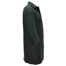 Abrigo de lana original del ejército canadiense para mujer excedente militar verde oscuro