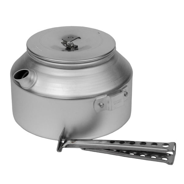 Trangia Kettle Lid 0.9L Aluminio Manja plegable ligera de mochilas al aire libre