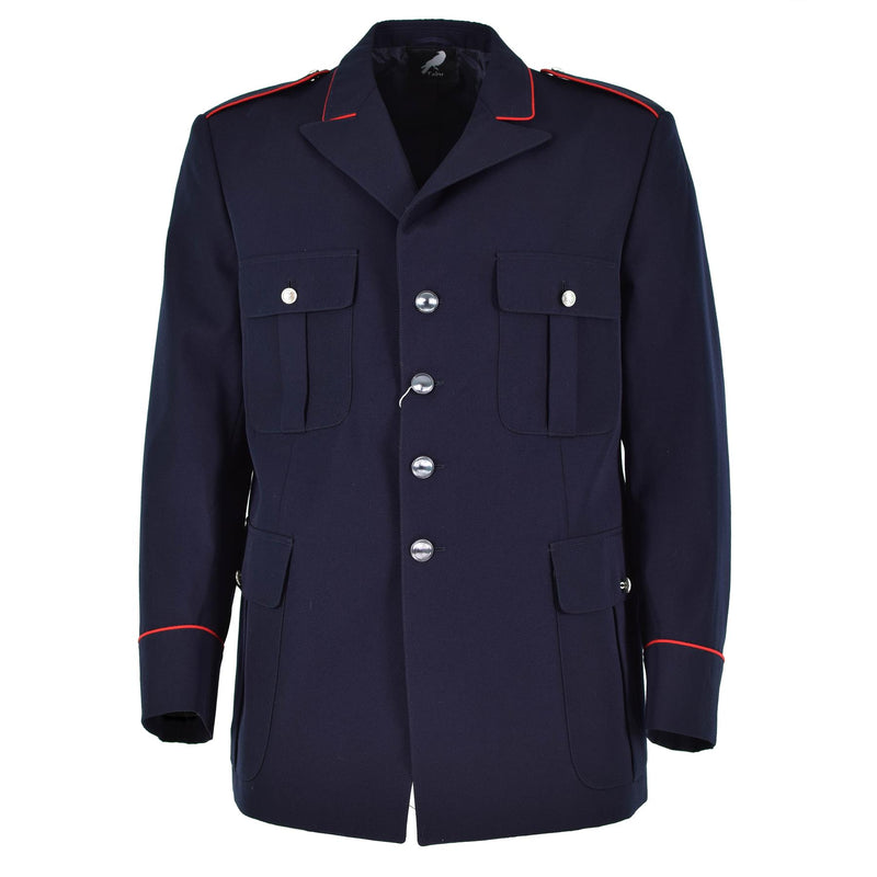 Oficial de uniforme de policía militar genuino Italiano Oficial Forma Formal Azul Nuevo