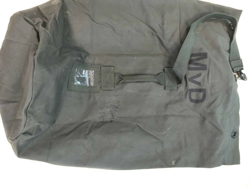 Bolso de lona militar holandesa original 100 literas ripstop sack lona kit olive
