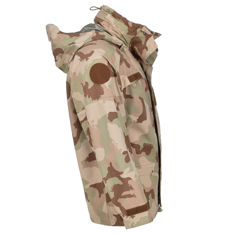 Ejército húngaro del ejército húngaro Combate Combate Camuflage Desierto Imploades impermeables con capucha