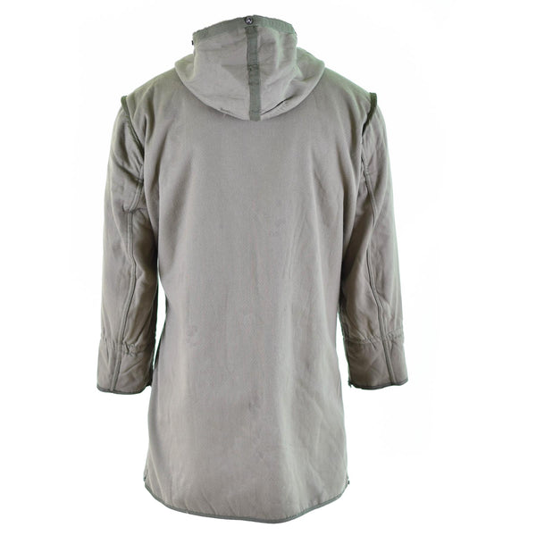 Genuino ejército alemán parka scalweplus chaqueta de abrigo largo delineador de invierno