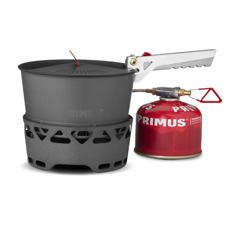 Primus Primetech Camping Stove Juego de 1.3 litros para cocinar olla de ebullición al aire libre