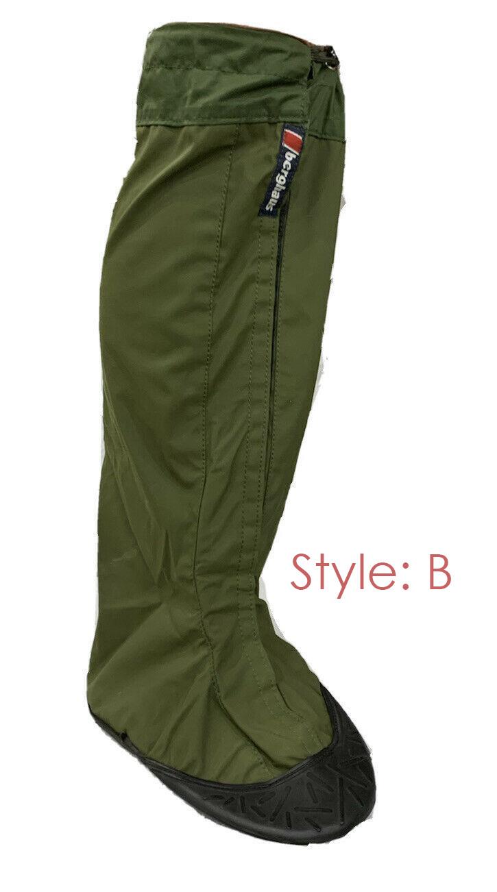 Brand Berghaus Yeti Gore-Tex Gaiters Improiección de agua Winter Walking Walking Nuevo