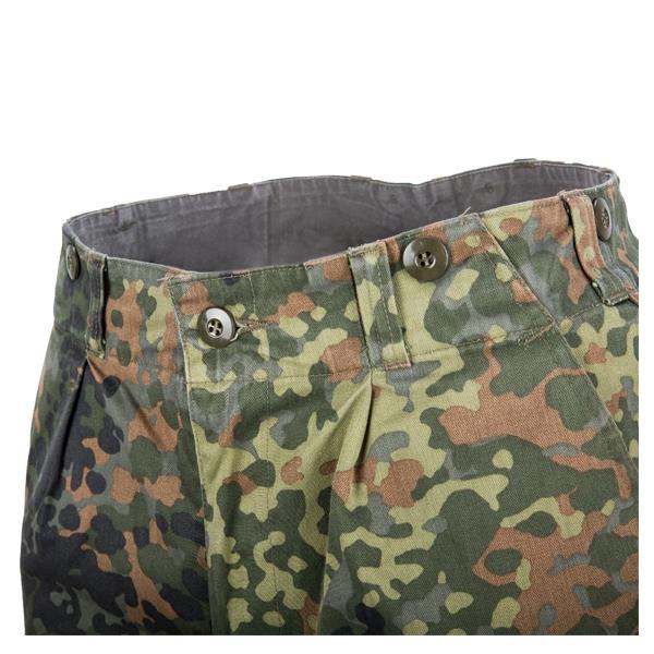Problema genuino del ejército alemán Pantalones Flecktarn Combat Combate Camufas de camuflaje