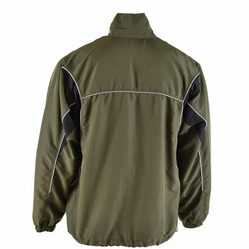Genuino entrenamiento del ejército austriaco Top chaqueta Top Sports Vintage OD Green
