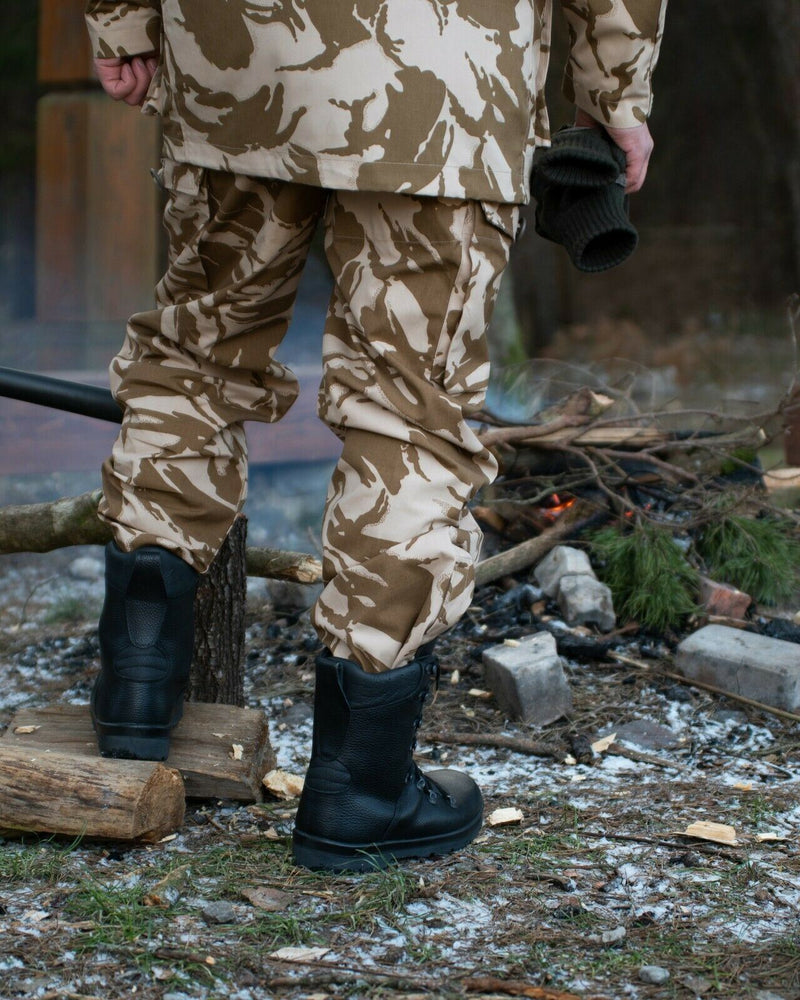 Genuinos pantalones de combate del ejército británico pantalones militares desérticos a prueba de viento Nuevo