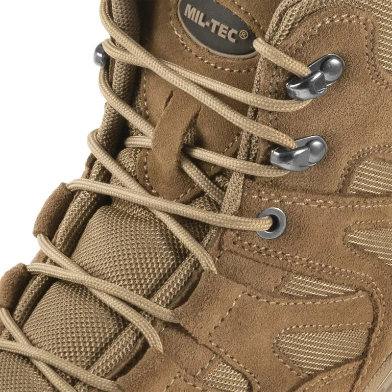 Botas de escuadrón de Mil-Tec Botas al aire libre Trekking Combat Combat Cotwear Coyote