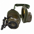 Juego de auriculares originales militares británicos Amplivox Aviation Communications Vintage