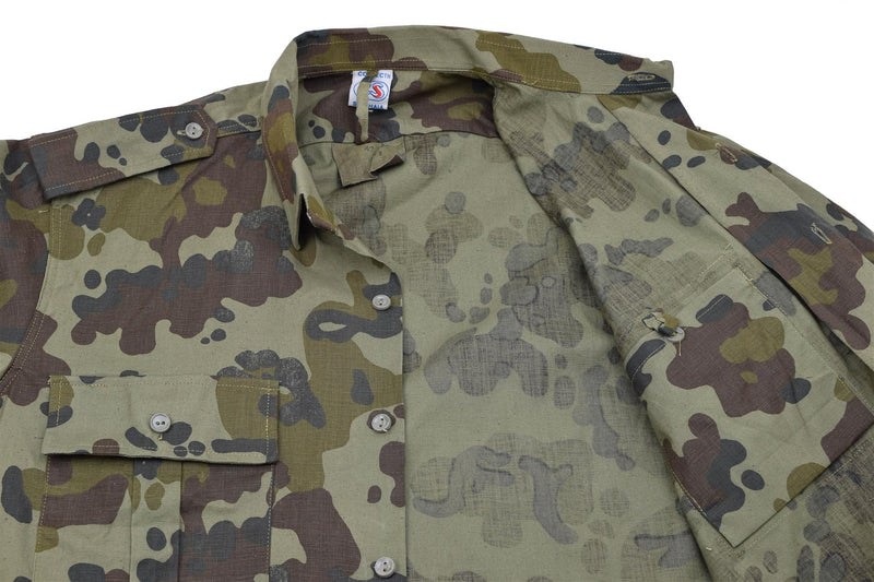 Camisas militares rumanas originales Uniformes de campo liviano M94 Mozaic Camo