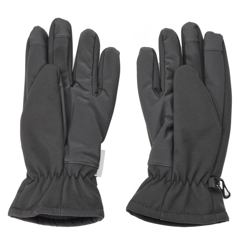 Mil-Tec Gloves Men Softshell Thinsulate ™ Lineo Negro Winter Winter Mens Gear Tactical