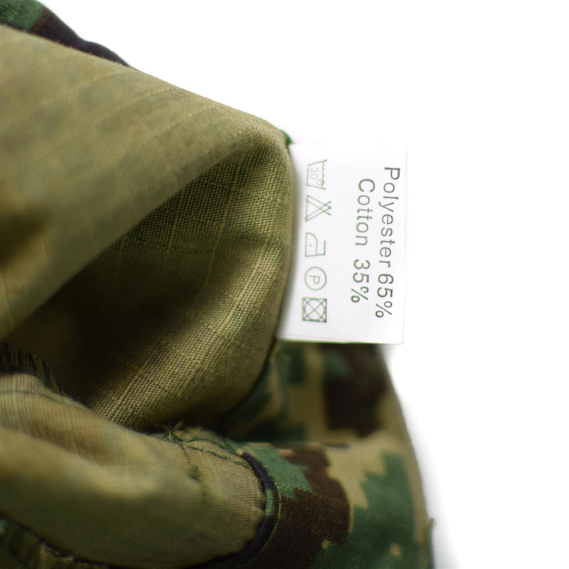 Guinea genuina Bissau Pantalones del ejército Ripstop Jungle Camuflage Problema militar nuevo
