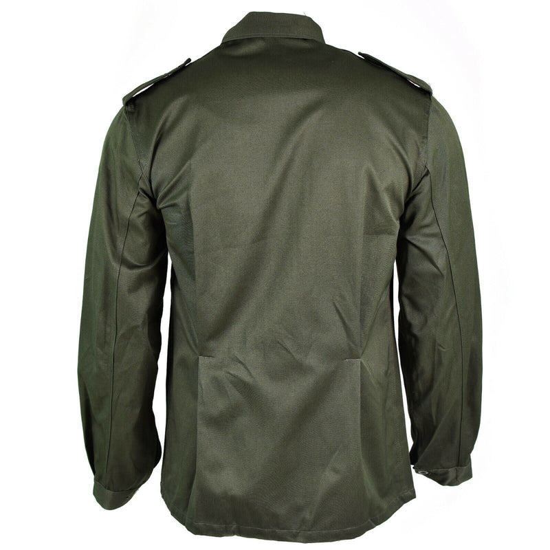 Chaqueta de campo del ejército belga original Bdu Olive Shirt Military Combat
