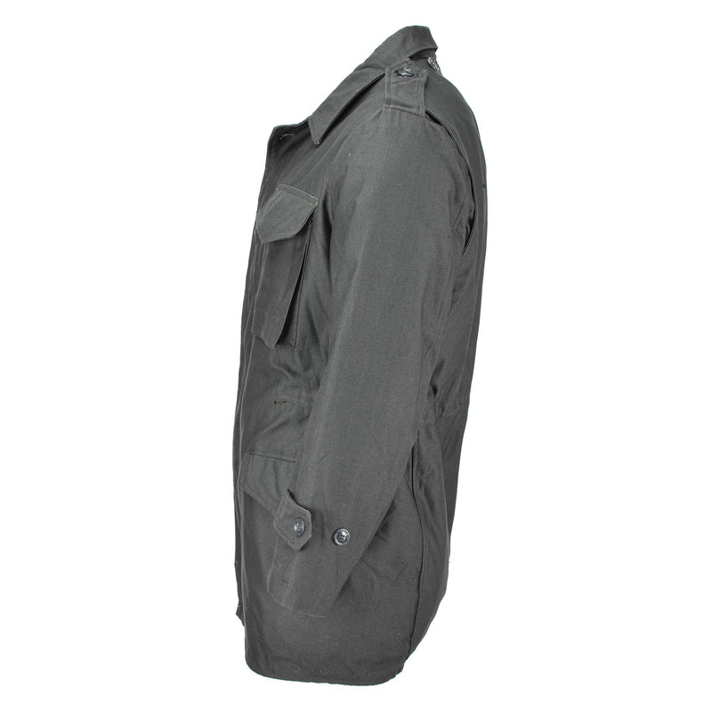 Genuino ejército griego M65 Jacket sin frase Trabajo gris uniforme Excedente militar NUEVO