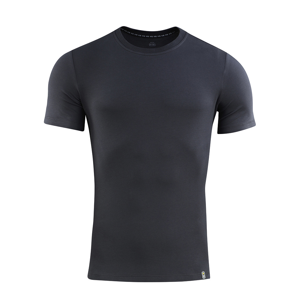 M-TAC 93/7 Camiseta Verano Algodón Ligero Elástico Manga Corta Gris Oscuro