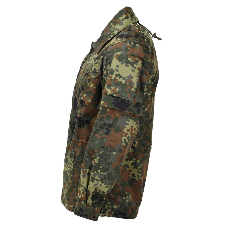 Leo Kohler Army Tactical Flectarn Camufas Combate Combate de campo con cremallera ajustable