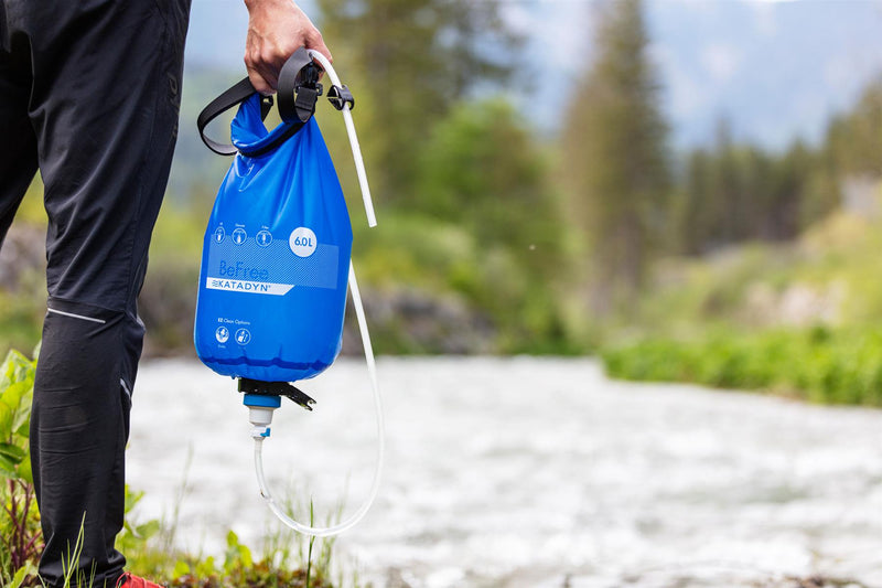 Katadyn Be Be Gravity 6l Filtro de agua Purificación de filtración de hidratación Vesatilla