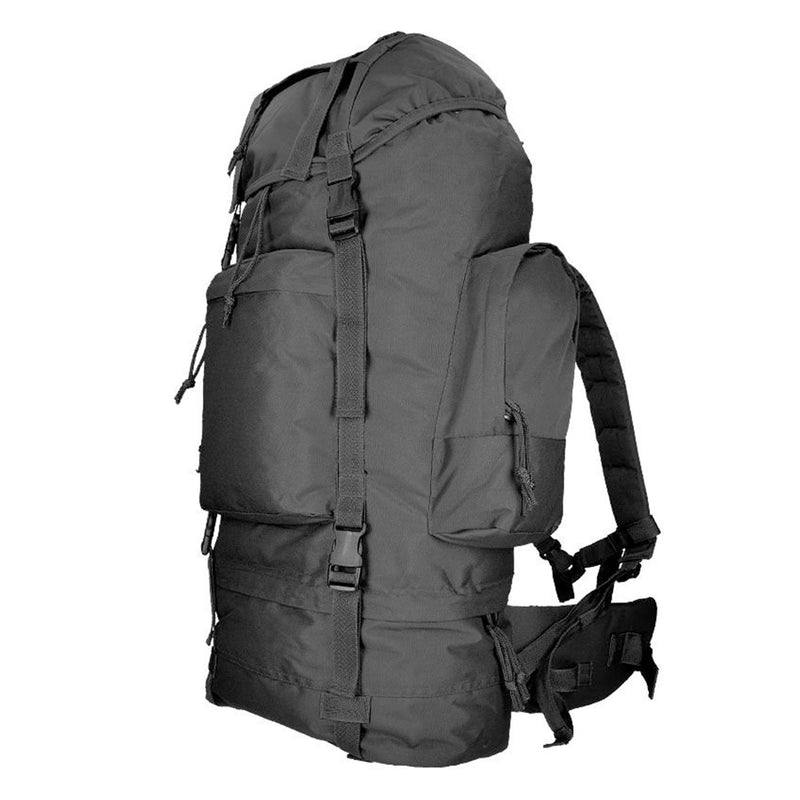 Mil-tec Ranger Mochila táctica Senderismo Camping Trekking Daypack 75L Black Bag