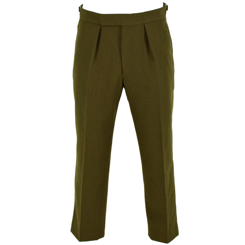 Pantalones de uniformes oficiales del ejército británico original Pantalones de desfile de pantalones