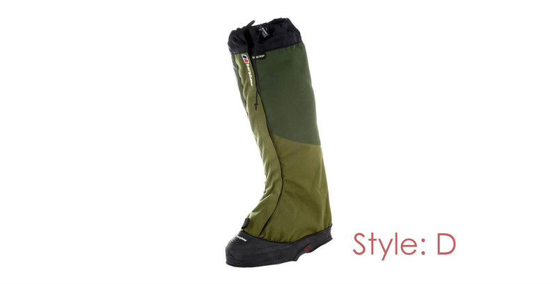 Brand Berghaus Yeti Gore-Tex Gaiters Improiección de agua Winter Walking Walking Nuevo