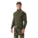 Helikon-Tex MCDU Camisa de combate Refuerzo de codo Ripstop Woodland Camo