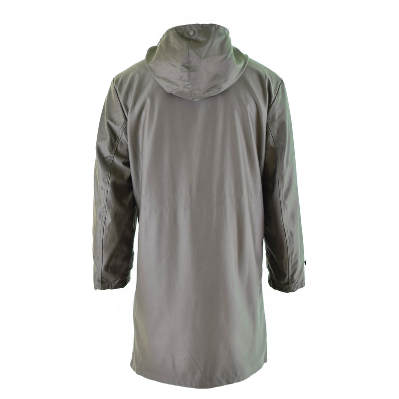 Genuino ejército alemán parka oliva excedente militar abrigo largo OD vintage nuevo