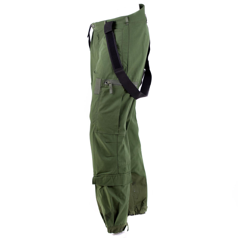 Pantalones térmicos suecos genuinos M90 Pantalones de Olive Bdu W Brazes en general Nuevo