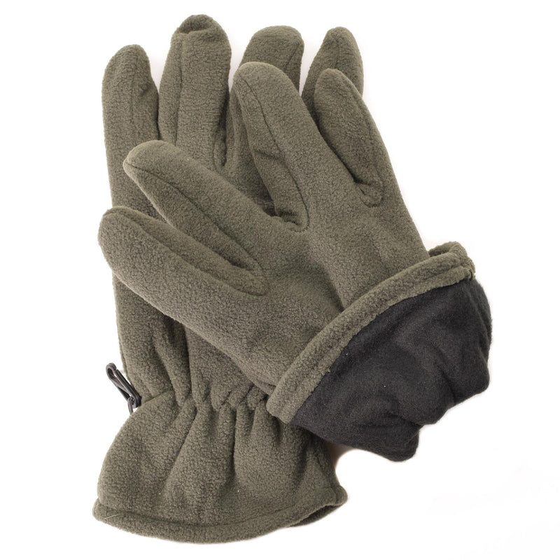 Mil-Tec Gloves Hombres calientes de vellón thinsulate ™ Lineo de oliva OD Gear táctico de invierno