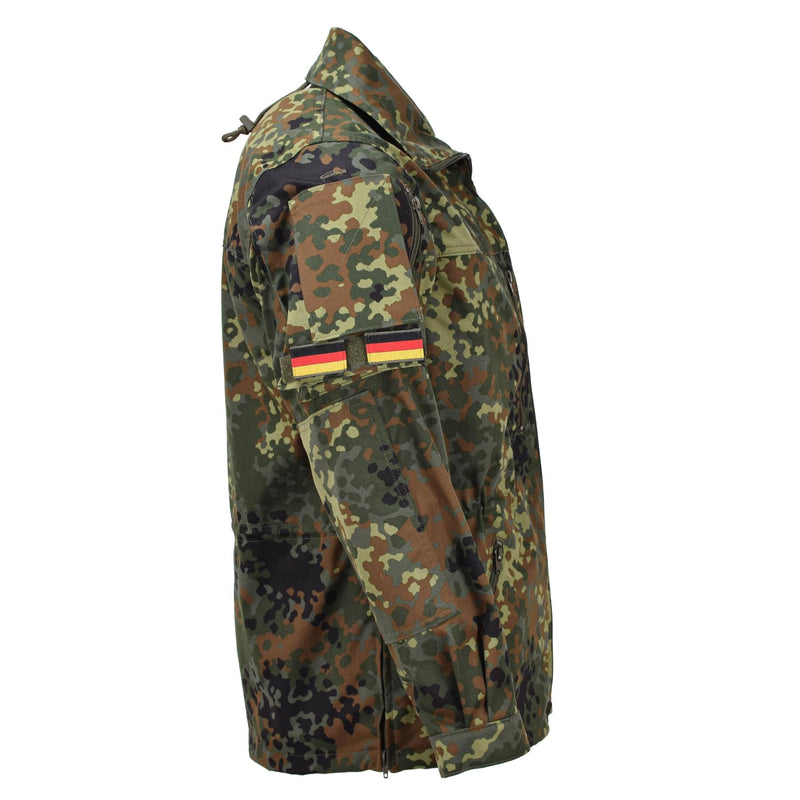 Leo Kohler Army Tactical Flectarn Camufas Combate Combate de campo con cremallera ajustable