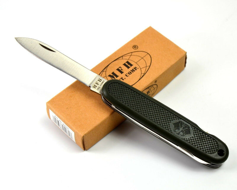 BW Cuchillo plegable multiárdico del ejército alemán del ejército alemán. Cuchillo de águila bundeswr