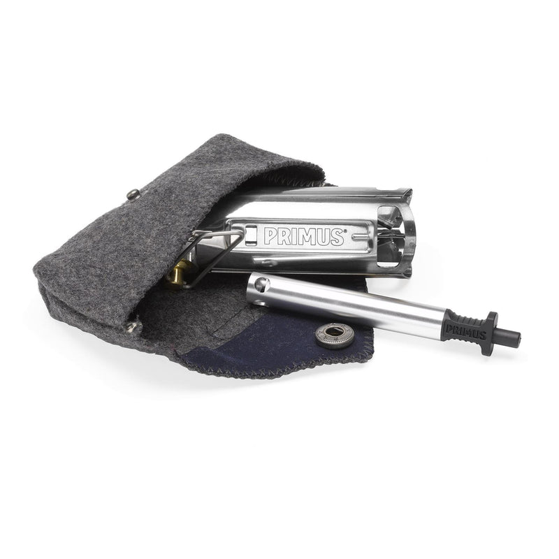 Primus Firestick Compact Burner Cocina para acampar de senderismo de acero inoxidable