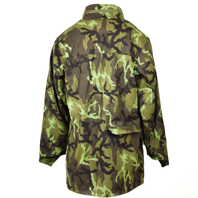 Combate militar del ejército checo original CZ 95 CAMO CAMPO DE CAMPO PARKA NUEVO