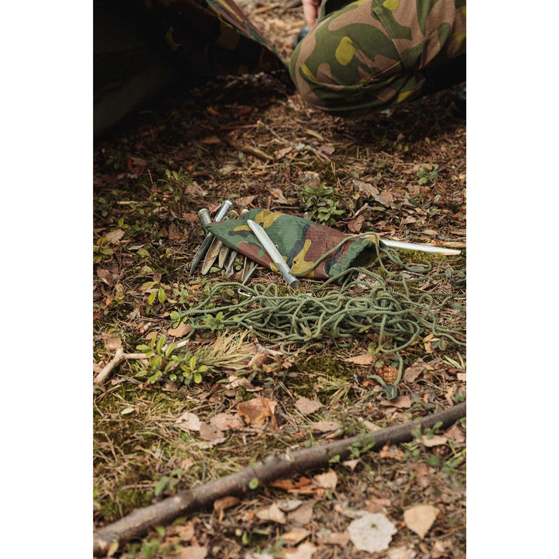 Tienda de carpa militar belga de dos personas genuinas impermeables Ripstop Tabernacle