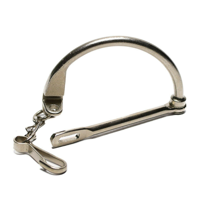 Genuino ejército alemán Bolsa de duffel Lock Military Sea Sack D Ring Metal Luggage NUEVO