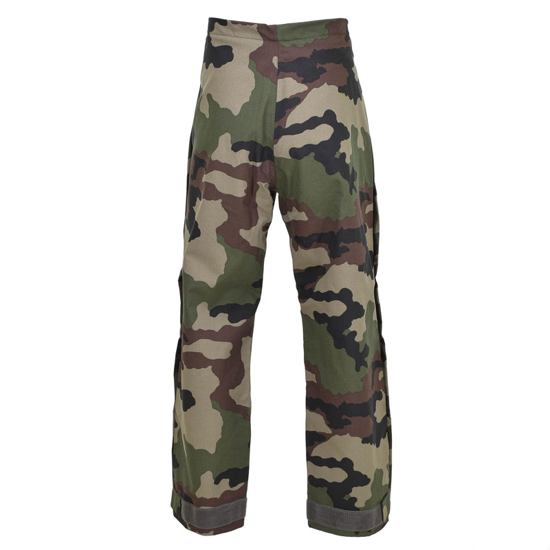 Pantalones de lluvia militar franceses originales de los pantalones de trilaminato impermeables aparatos ortopédicos