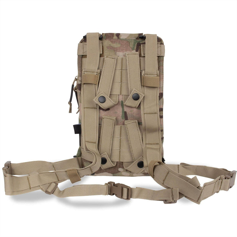 A.BLOCHL TF2 PACK de hidratación Trekking MTP CAMO BOLSA DE AGUA 1.5 LITERS MOLLE TIPO ACCESIÓN