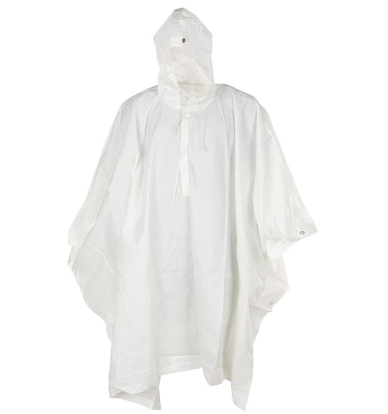 Genuino ejército suizo Camuflage Poncho cape Cape Winter Camo Militar