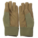 Guantes tácticos militares daneses originales invierno polialgodón aislado marrón arena