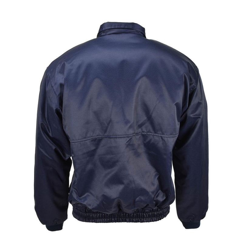 Marca Lambert French Air Forces Bomber Jacket Blue Warm Warm Pilot Piloting Uniforme