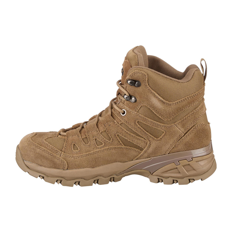 Botas de escuadrón de Mil-Tec Botas al aire libre Trekking Combat Combat Cotwear Coyote