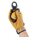 PETZL PRO TRAXION Progress Capture Polea Dispositivo de transporte de cuerda giratoria Amarillo